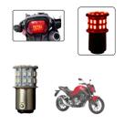Lâmpada Led Freio 2 Polo 1157 50 Leds Moto CBR 500
