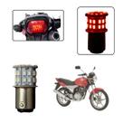 Lâmpada Led Freio 2 Polo 1157 50 Leds Moto CG 150 Sport