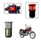 Lâmpada Led Freio 2 Polo 1157 50 Leds Moto CG 150 Start