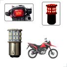 Lâmpada Led Freio 2 Polo 1157 50 Leds Moto NXR 160