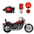 Lâmpada Led Freio 2 Polos Sequencial Strobo Shadow 1100AC 2001 2002 Lâmpada Led Freio 2 Polos Sequencial Strobo Shadow 1100AC 2001 2002