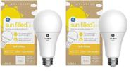 Lâmpada LED GE Sun Filled A21 10,5 W 2700 K 60 W Eqv, pacote com 2