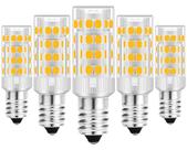 Lâmpada LED GFLSD E14 regulável 4W 350LM 3000K 120V, pacote com 5
