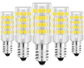 Lâmpada LED GFLSD E14 regulável 4W 350LM 6000K 120V, pacote com 5