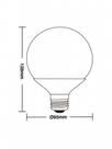 Lâmpada Led Globo 100 E27 3000k 9,5w - Taschibra