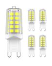 Lâmpada LED GOHDLAMP G9 4W 450lm 6000K, não regulável, pacote com 5
