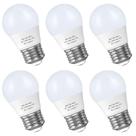 Lâmpada LED GOSCHE A15 6W 550lm 2700K E26, não regulável, pacote com 6