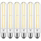 Lâmpada LED Gozelux T10 6W 750lm 4000K regulável E26 60W, pacote com 6