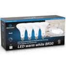 Lâmpada LED Great Eagle Lighting Corporation BR30 11W (pacote com 4)