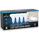 Lâmpada LED Great Eagle Lighting Corporation BR30 11W (pacote com 4)