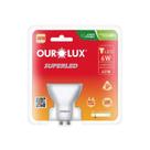 Lâmpada Led GU10 6 Watts Bivolt 3000K Branco Morno OUROLUX