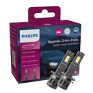 Lâmpada Led H1 Philips Ultinon Acess 12V 13W 6000k Super Branca 80% + Iluminação Par