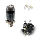 Lâmpada Led H4 Farol Alto e Baixo Stallion M01F Honda CB 600f Hornet 2005 2006 2007 2008 2009 2010 2011 2012 2013