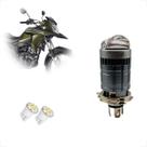 Lâmpada Led H4 Farol Alto e Baixo Stallion M01F Moto Honda XR 190 2016 2017 2018 2019 2020 2021