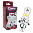 Lâmpada Led H4 Para Moto 6500k 1000Lm 10W Corrente Continua e Alternada 48 Leds