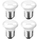 Lâmpada LED Haian Support R14 E26 4W (25W) 3000K branca quente, pacote com 4