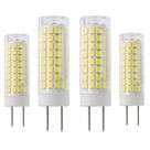 Lâmpada LED HAOGUAIS regulável G8 7W 720lm 6000K, pacote com 4 Lâmpada LED HAOGUAIS regulável G8 7W 720lm 6000K, pacote com 4