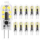 Lâmpada LED HengBo G4 12V 1.5W 6000K Daylight White (pacote com 10)