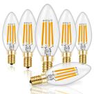 Lâmpada LED Hizashi E12 regulável 6W 550LM 2700K 90+CRI, pacote com 6