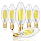 Lâmpada LED Hizashi E12 regulável 6W 550LM 5000K 90+CRI, pacote com 6