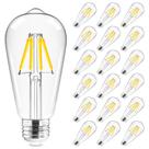 Lâmpada LED Hizashi E26 4W 3000K 450lm, regulável 95+ CRI, pacote com 18