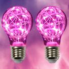 Lâmpada LED HOWORR Decorative Pink 2W (equivalente a 15W)
