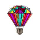 Lâmpada LED I-SHUNFA Stained Glass Edison G95 6W E26 2700K