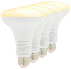 Lâmpada LED inteligente Amazon Basics BR30 9W 800LM 2700K, pacote com 4