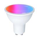 Lâmpada LED Inteligente WiFi Dimerizável RGB GU10 Com Controle Por Voz Alexa Google Home MOES Tuya