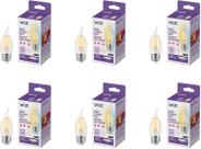 Lâmpada LED inteligente WiZ Clear 40W BA11 de filamento branco ajustável