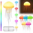Lâmpada LED Jellyfish Light RGB Gradient Jelly Fish Light Recarregável Lâmpada LED Jellyfish Light RGB Gradient Jelly Fish Light Recarregável