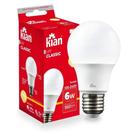 Lâmpada Led Kian 6w Bulbo E27 A60 Bivolt 6500k Lâmpada Led Kian 6w Bulbo E27 A60 Bivolt 6500k