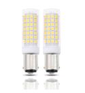 Lâmpada LED Lamsky BA15d 7,5 W 120 V branca quente 3000K, pacote com 2
