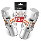 Lâmpada LED LASFIT T3 1156 Amber Turn Signal 4000LM (2 unidades)