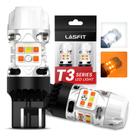 Lâmpada LED LASFIT T3 7443 7444NA Switchback Front Turn Signal