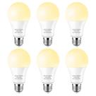 Lâmpada LED LEDBEFINE A19 10W 800 lúmens 2700K, pacote com 6