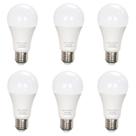 Lâmpada LED LEDBEFINE A19 10W 800lm 6000K, pacote com 6