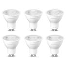Lâmpada LED LEDEPLY GU10 regulável 5W (pacote com 6) 2700K 470lm 38