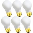 Lâmpada LED Leools Dimmable A15 6W 400lm 4000K E26 120V, pacote com 6