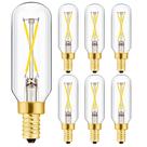 Lâmpada LED Leools E12 regulável 2W 4000K 300LM 120V, pacote com 6