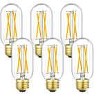 Lâmpada LED Leools E26 6W 600lm 3000K regulável pacote com 6