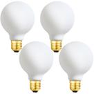 Lâmpada LED Leools G25/G80 6W 5000K CRI95 600LM E26, pacote com 4 Lâmpada LED Leools G25/G80 6W 5000K CRI95 600LM E26, pacote com 4