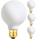 Lâmpada LED Leools G25/G80 6W 600LM regulável 2700K, pacote com 4 Lâmpada LED Leools G25/G80 6W 600LM regulável 2700K, pacote com 4
