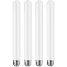 Lâmpada LED Leools T10 12W 30cm E26 regulável 4000K 600LM, pacote com 4 Lâmpada LED Leools T10 12W 30cm E26 regulável 4000K 600LM, pacote com 4