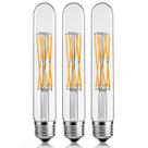 Lâmpada LED Leools T10 12W regulável 100W E26 2700K branca quente