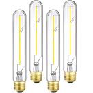 Lâmpada LED Leools T10 4W regulável E26 4000K Daylight 400lm 120V