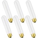 Lâmpada LED Leools T10 8W 600LM 3000K E26 regulável, pacote com 6 Lâmpada LED Leools T10 8W 600LM 3000K E26 regulável, pacote com 6