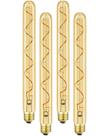 Lâmpada LED Leools Vintage Spiral Filament T10 30cm 6W 2200K Lâmpada LED Leools Vintage Spiral Filament T10 30cm 6W 2200K