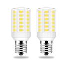 Lâmpada LED LFLAMPON E17 6W 5000K para geladeira Kenmore, pacote com 2