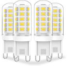Lâmpada LED Lososuch Dimmable G9 3W 6000K Daylight, pacote com 4